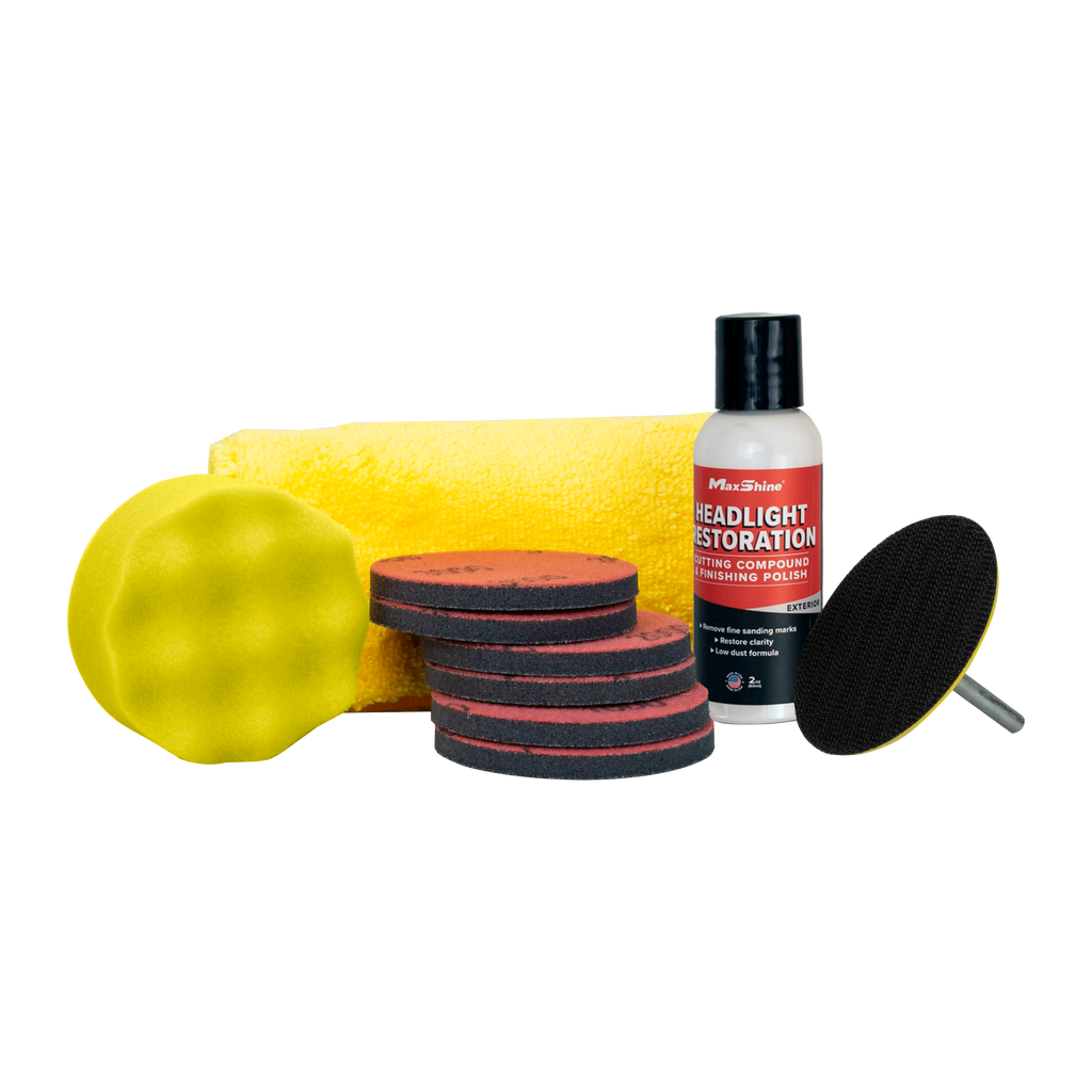 MaxShine Headlight Restoration Kit