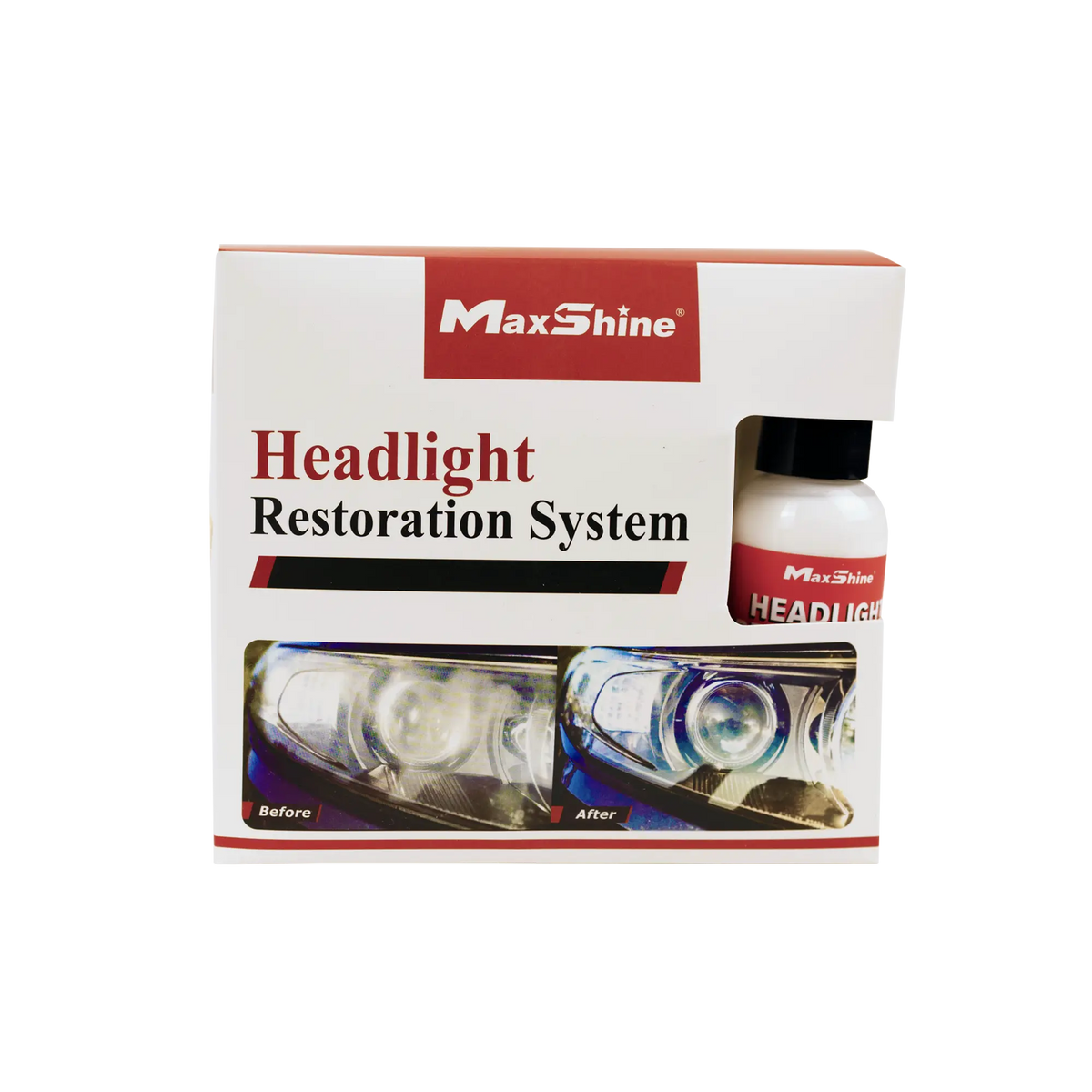 MaxShine Headlight Restoration Kit