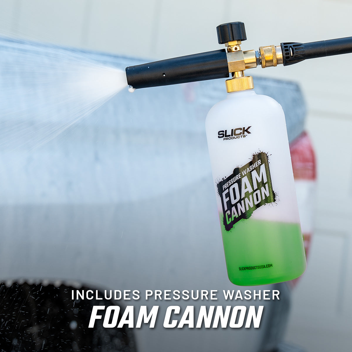 Slick Products Off-Road Wash + Foam Cannon Bundle