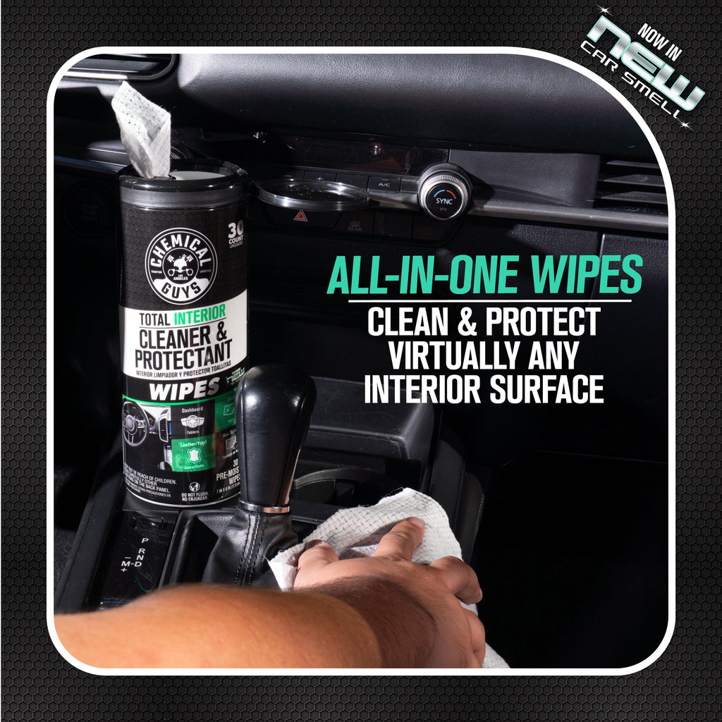 Chemical Guys Total Interior Wipes 3-Pack Kit