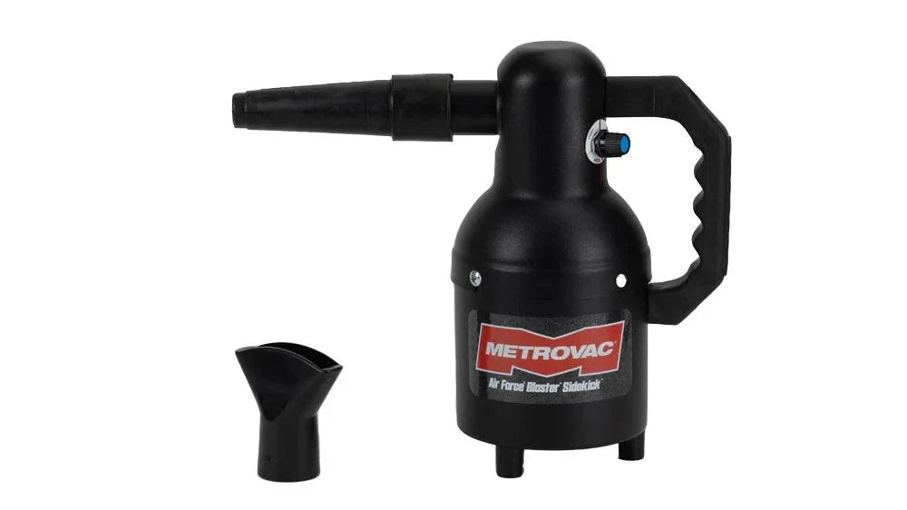 METROVAC Air Force Blaster Sidekick - Variable Speed Car Dryer & Interior Blow-Out Tool