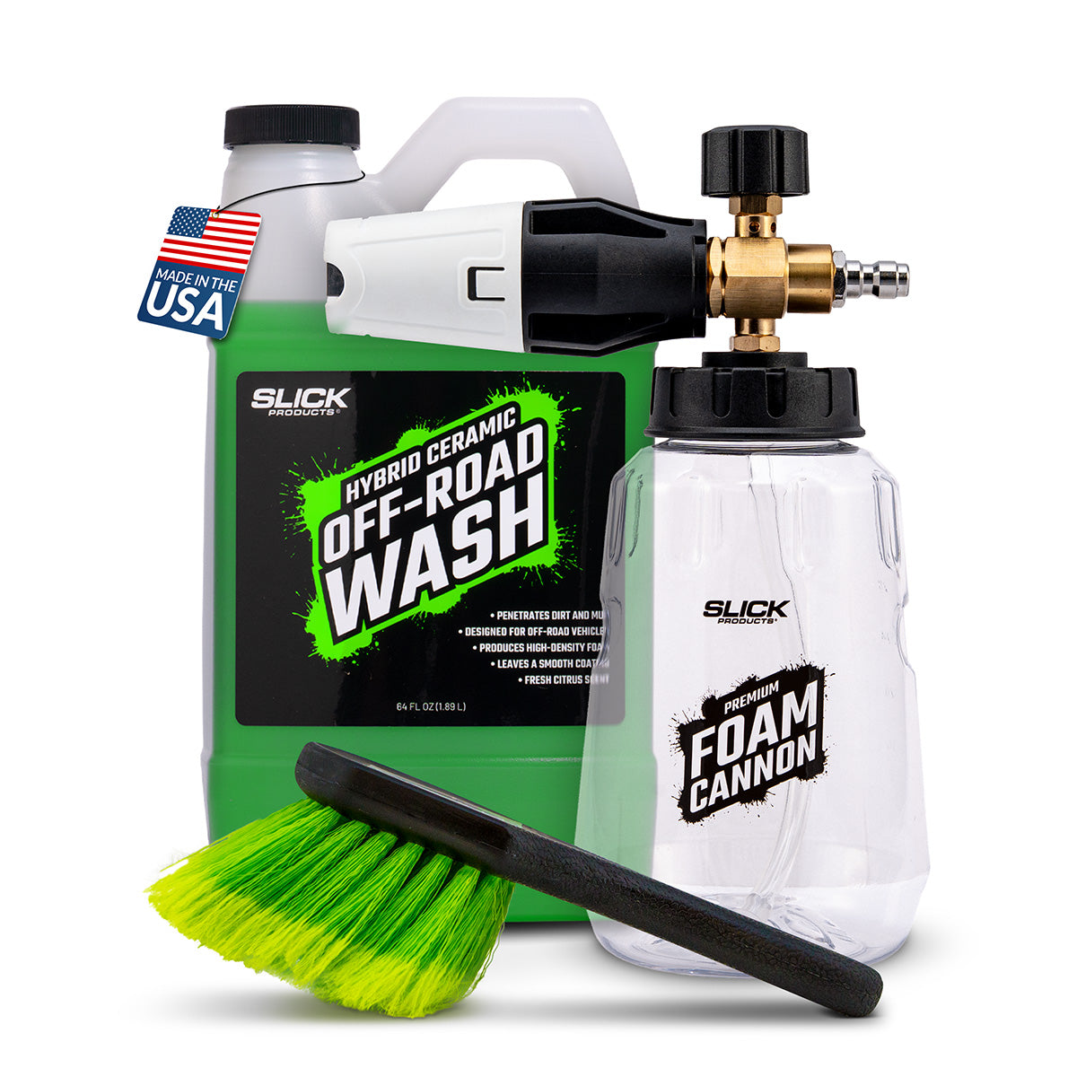 Slick Products Premium Foam Cannon Wash Kit - Off-Road