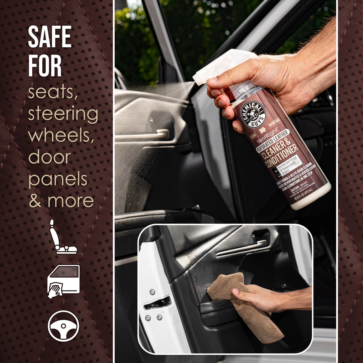Chemical Guys VentRight Perforated Leather Cleaner