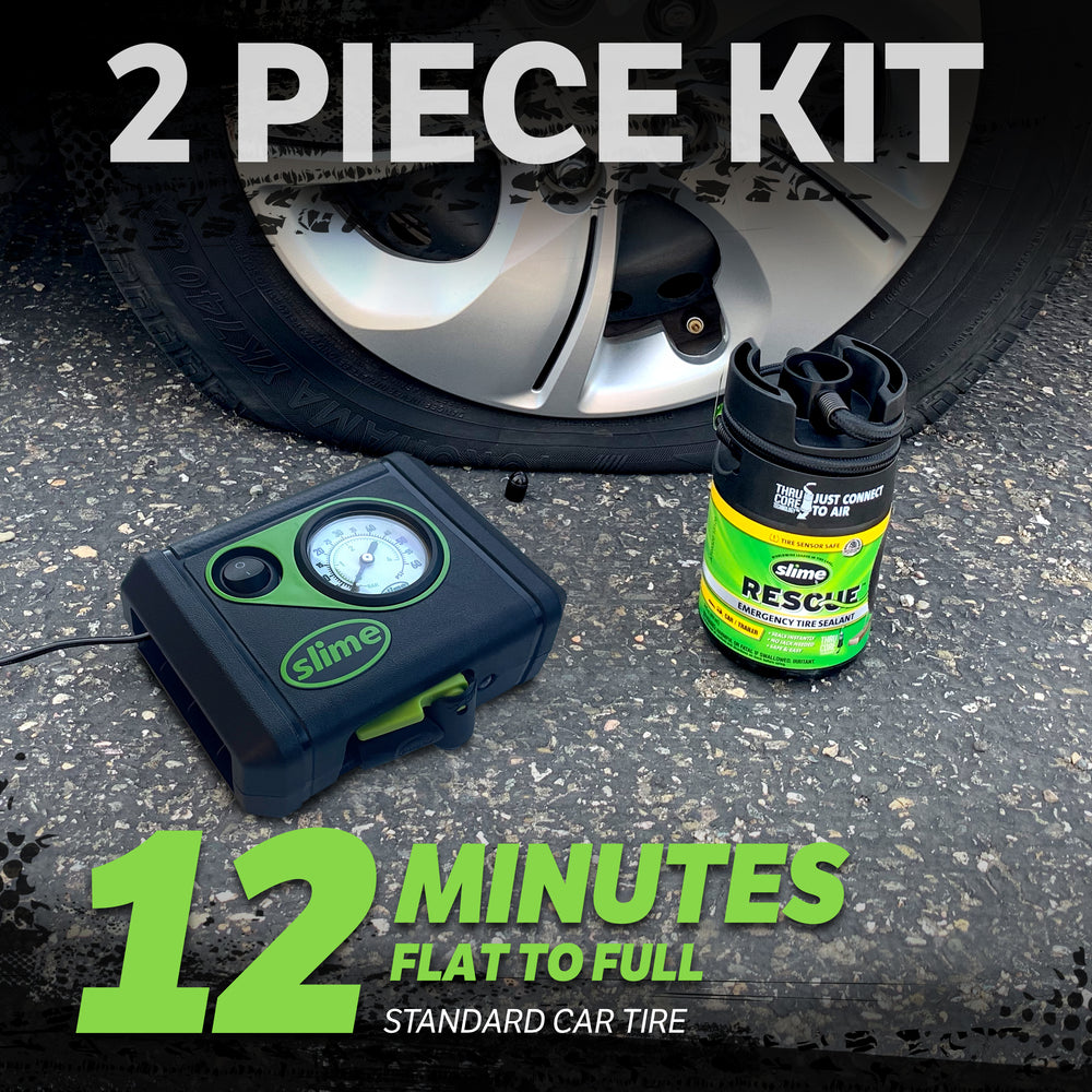 Slime Smart Spair Plus Flat Tire Repair Kit 50138 - image 2