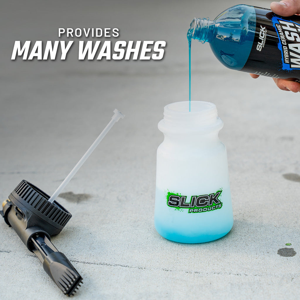 Slick Products Wash & Wax + Foam Gun Bundle