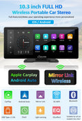 CARPURIDE W103 10.3in Portable Smart Multimedia Display