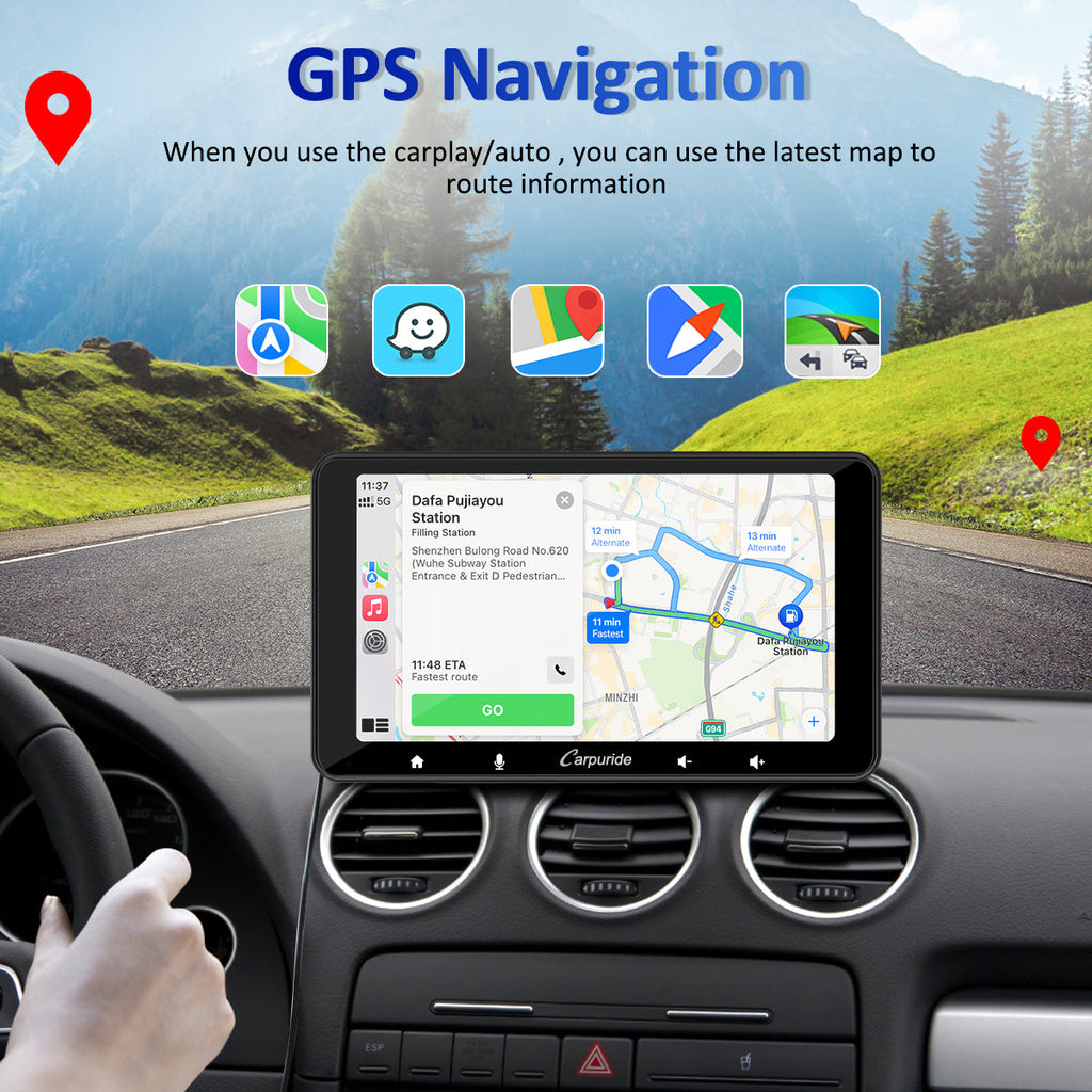 CARPURIDE W708 Pro 7in Smart Multimedia Dashboard Display - image 4