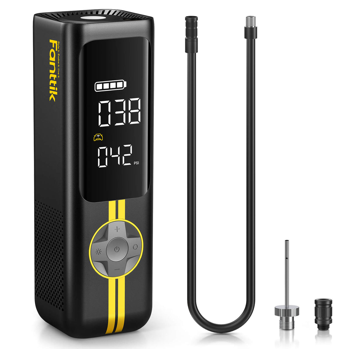 Fanttik X8 APEX EV Tire Inflator and Slim V8 APEX Car Vacuum Bundle - image 2