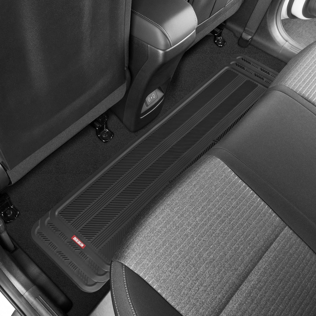 MotorTrend WeatherPlus Rubber Floor Runner - Heavy Duty, All Weather, Trim to Fit (57" x 14.75")