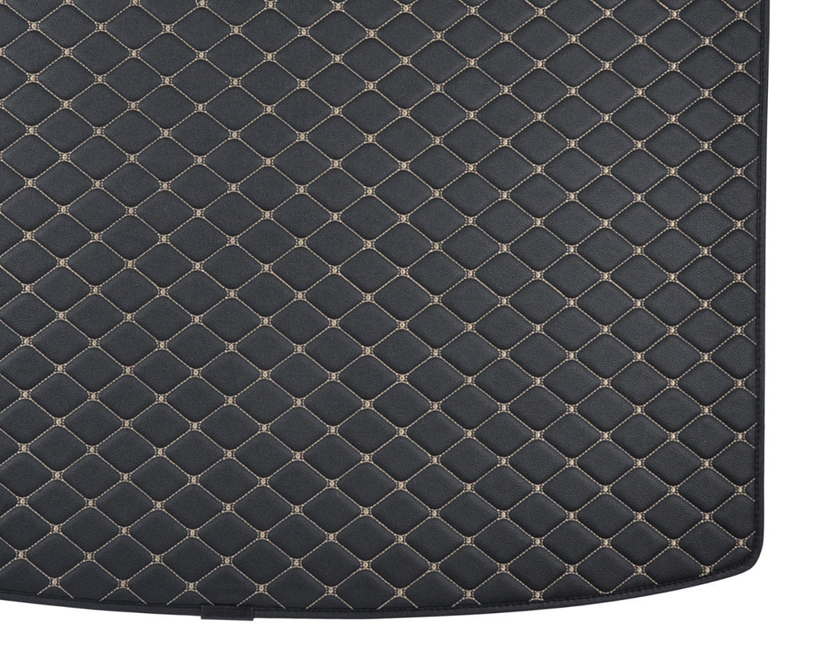 BDK Custom Fit Diamond Stitch Leatherette Trunk/Cargo Liner Mat for Ford Escape (2013 - 2016)
