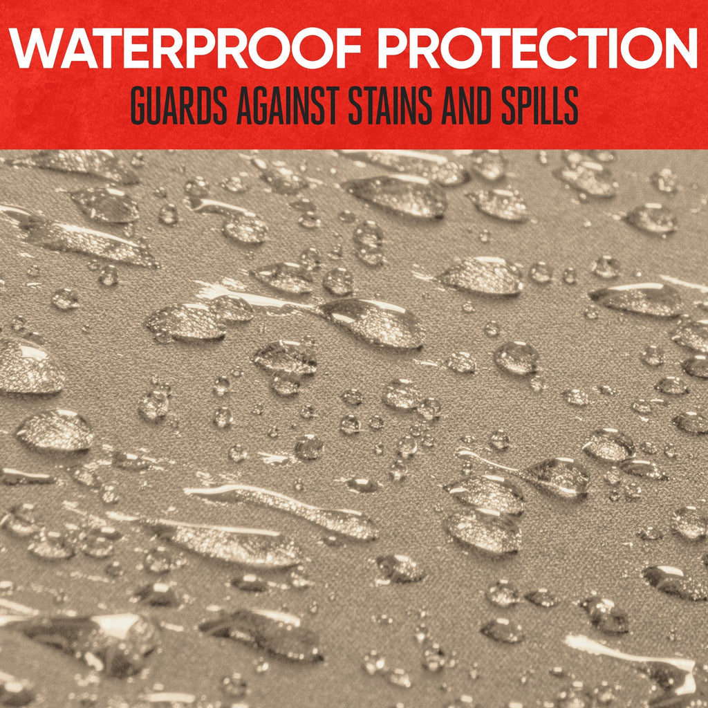 MotorTrend AquaShield Water-Proof Neoprene Rear Seat Covers