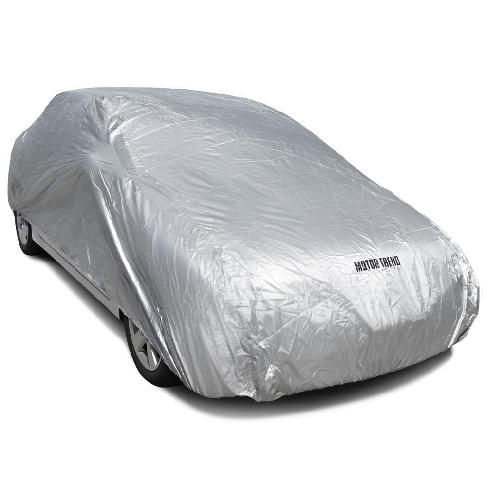 MotorTrend WeatherWear Single Poly Layer All Season Water-Proof Vehicle Cover for Lincoln Town Car