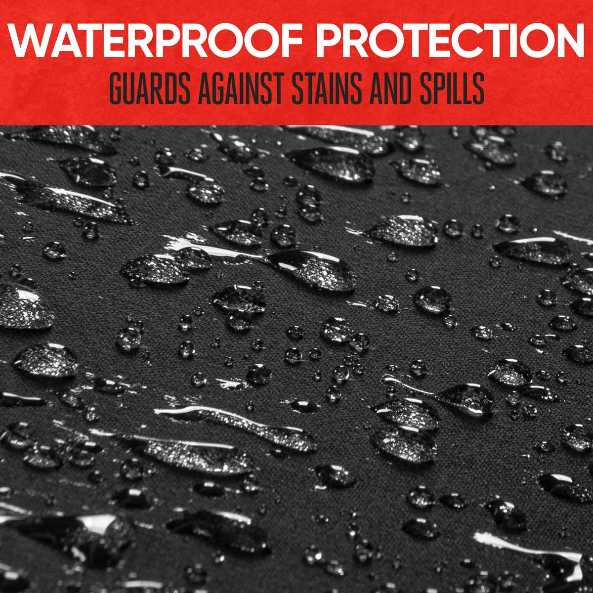 MotorTrend 2-Pack SpillGuard Water-Proof Neoprene Front Seat Covers