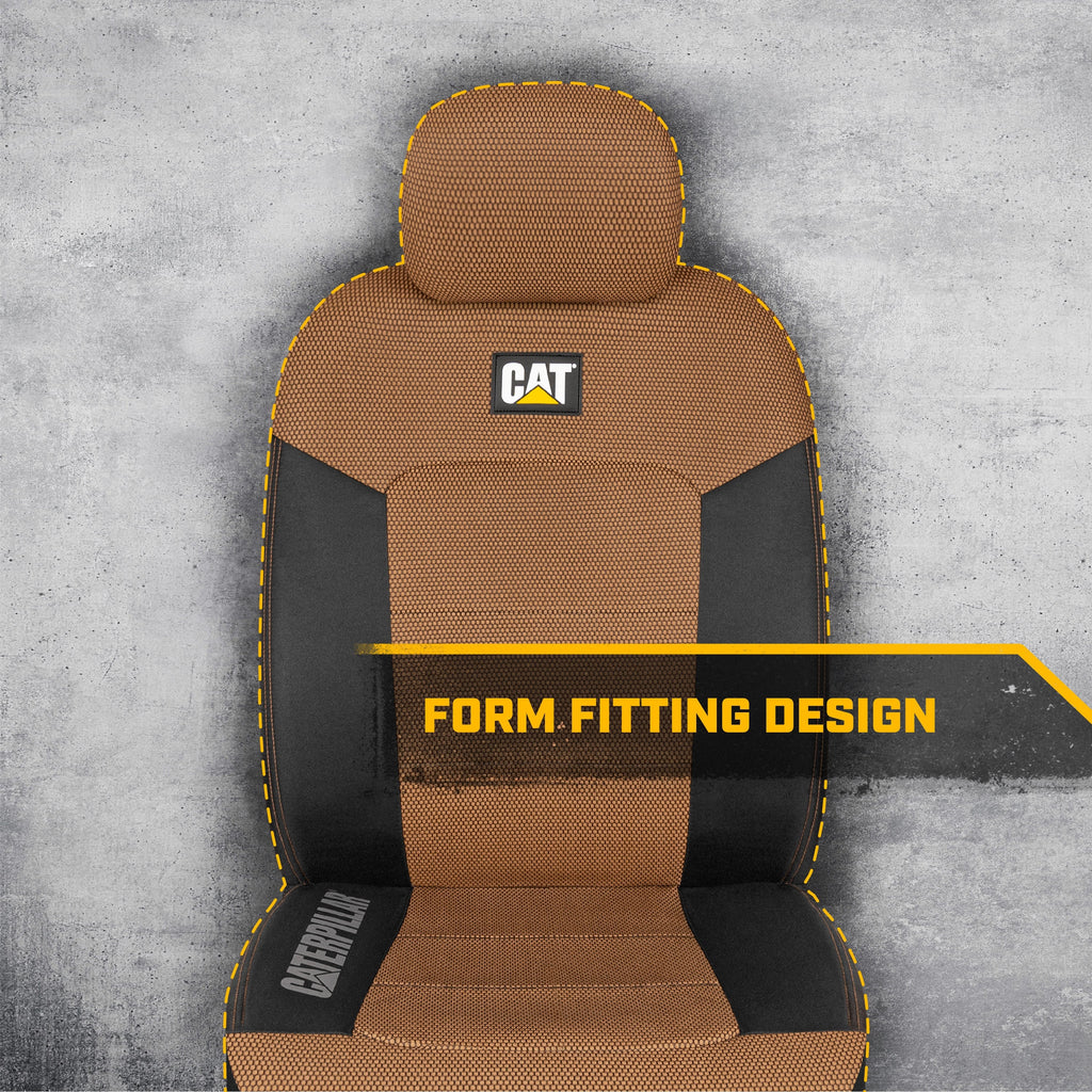 CAT 2-Pack MeshFlex Front Seat Covers