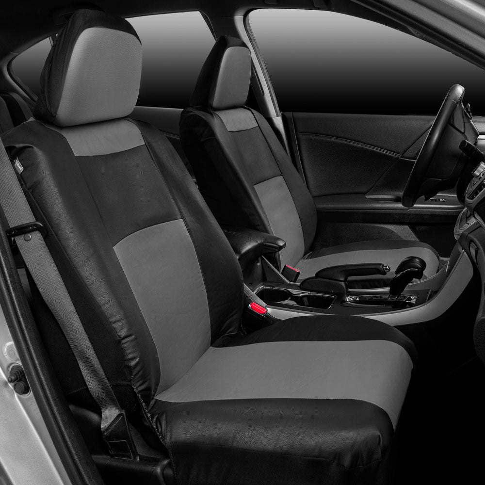 BDK Faux Croc Skin Front Seat Covers and Rear Split Bench Seat Covers