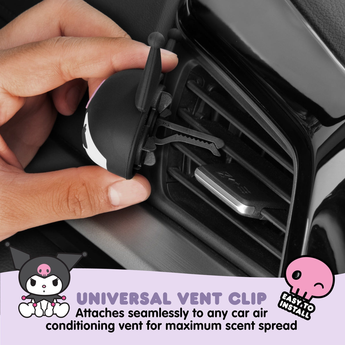 Carbella Official Hello Kitty Kuromi Air Freshener Deodorizer - Midnight Lavender