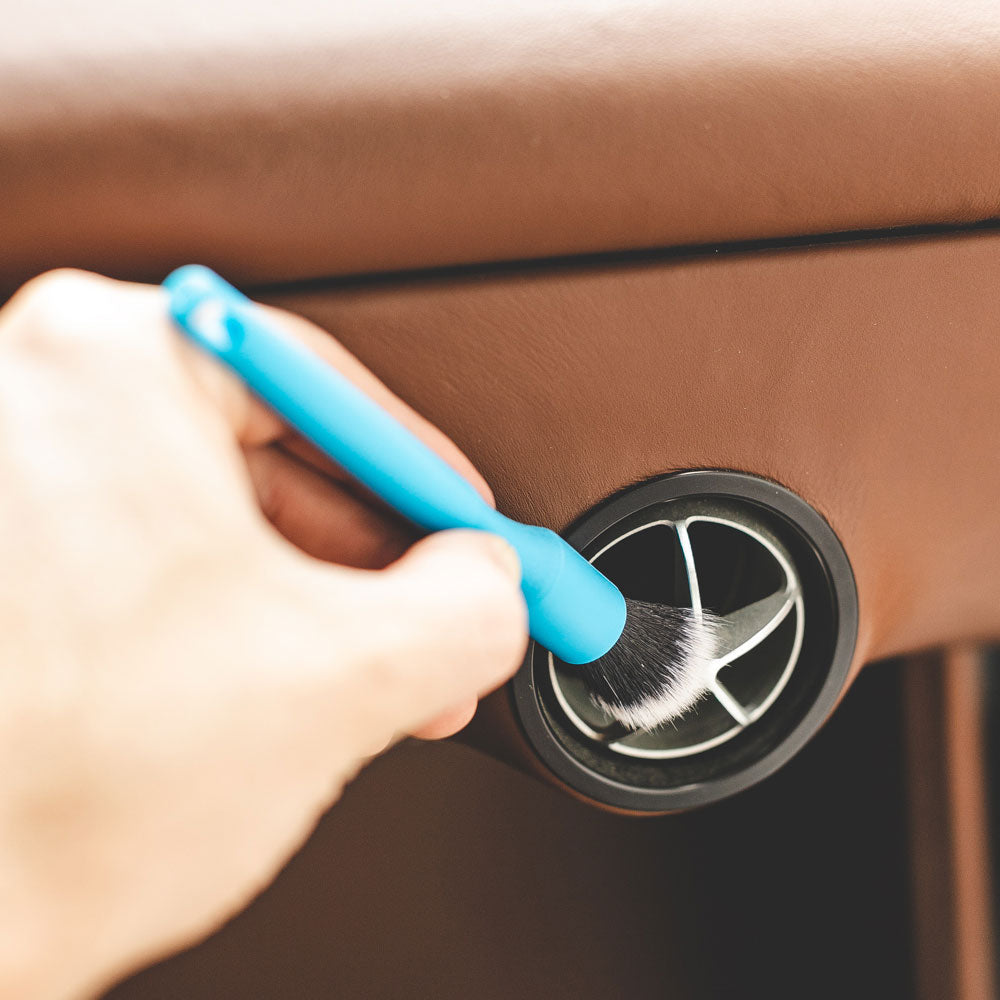 Detail Factory Crevice Mini Synthetic and Boar Hair Detailing Brush Combo Pack