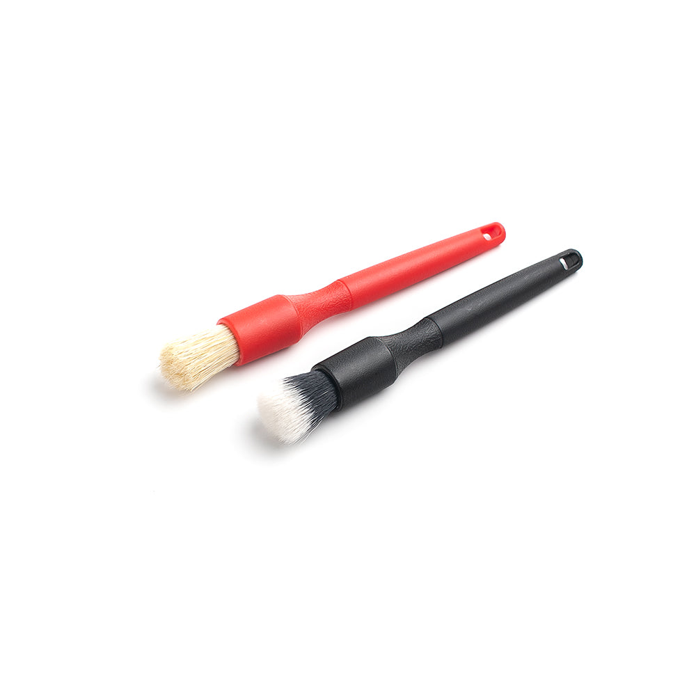 Detail Factory Crevice Mini Synthetic and Boar Hair Detailing Brush Combo Pack