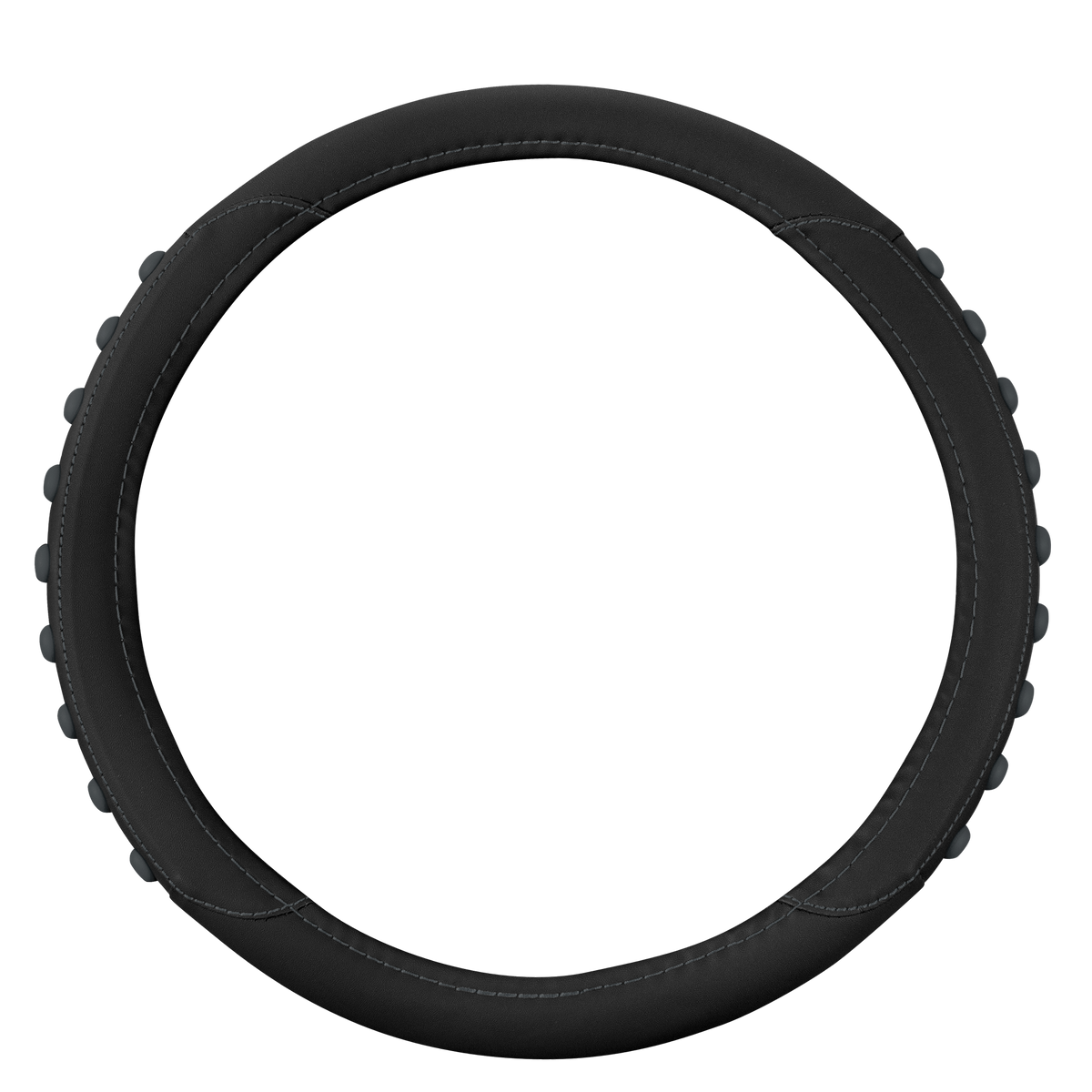 MotorTrend FlexGrip Steering Wheel Cover with Raised Bump Grips (Fits 14.5" - 15.5")