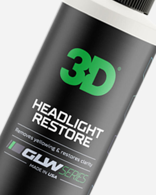 3D Car Care 3D GLW Series Headlight Restore
