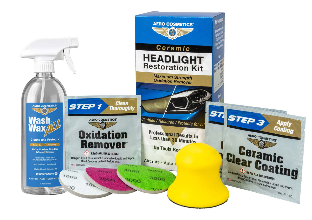 Aero Cosmetics Ceramic Headlight Restoration Kit