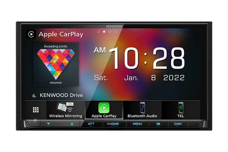 Kenwood DMX9708S 6.95in Wireless CarPlay Receiver - image 3