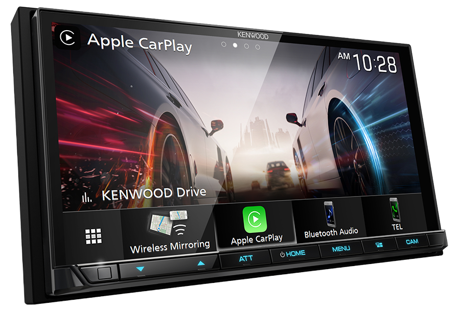 Kenwood DMX9708S 6.95in Wireless CarPlay Receiver