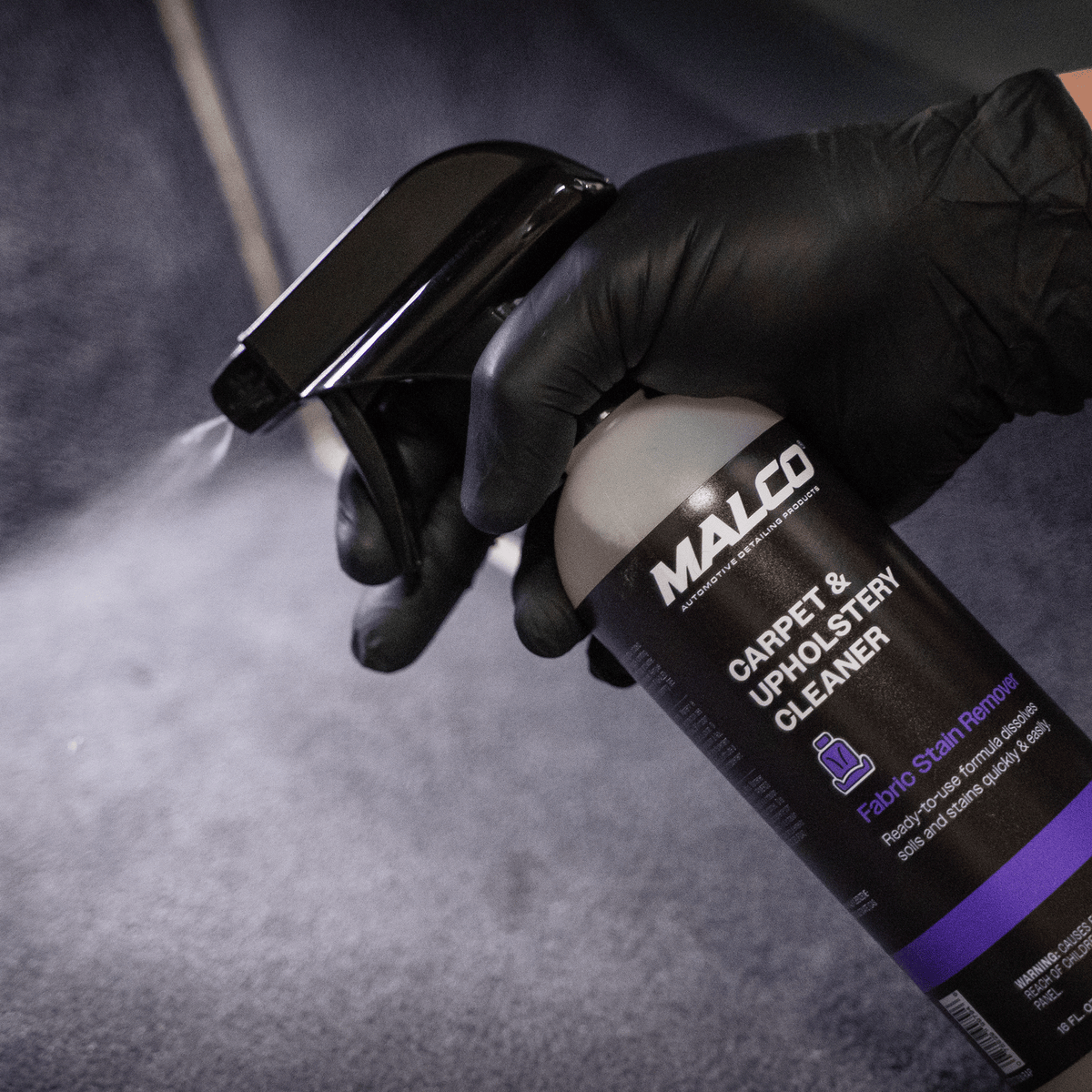 Malco Automotive Carpet & Upholstery Cleaner - Spray