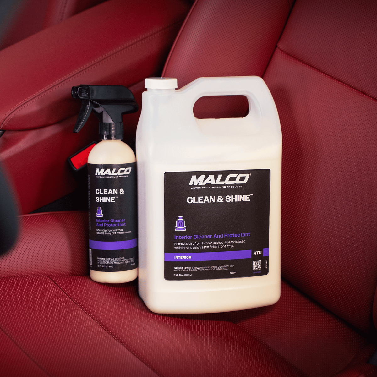 Malco Automotive Clean & Shine™ Interior Cleaner And Protectant