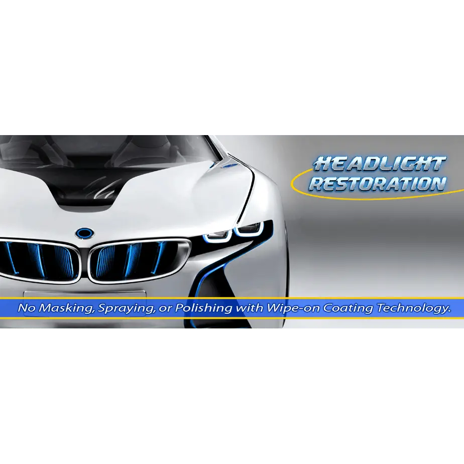 Dvelup Headlight Restoration Kit – DIY Headlight Clarity & UV Protection System