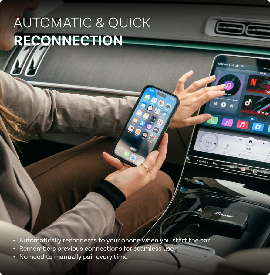 Ottocast Play2Video Pro Wireless CarPlay & Android Auto Adapter - image 2