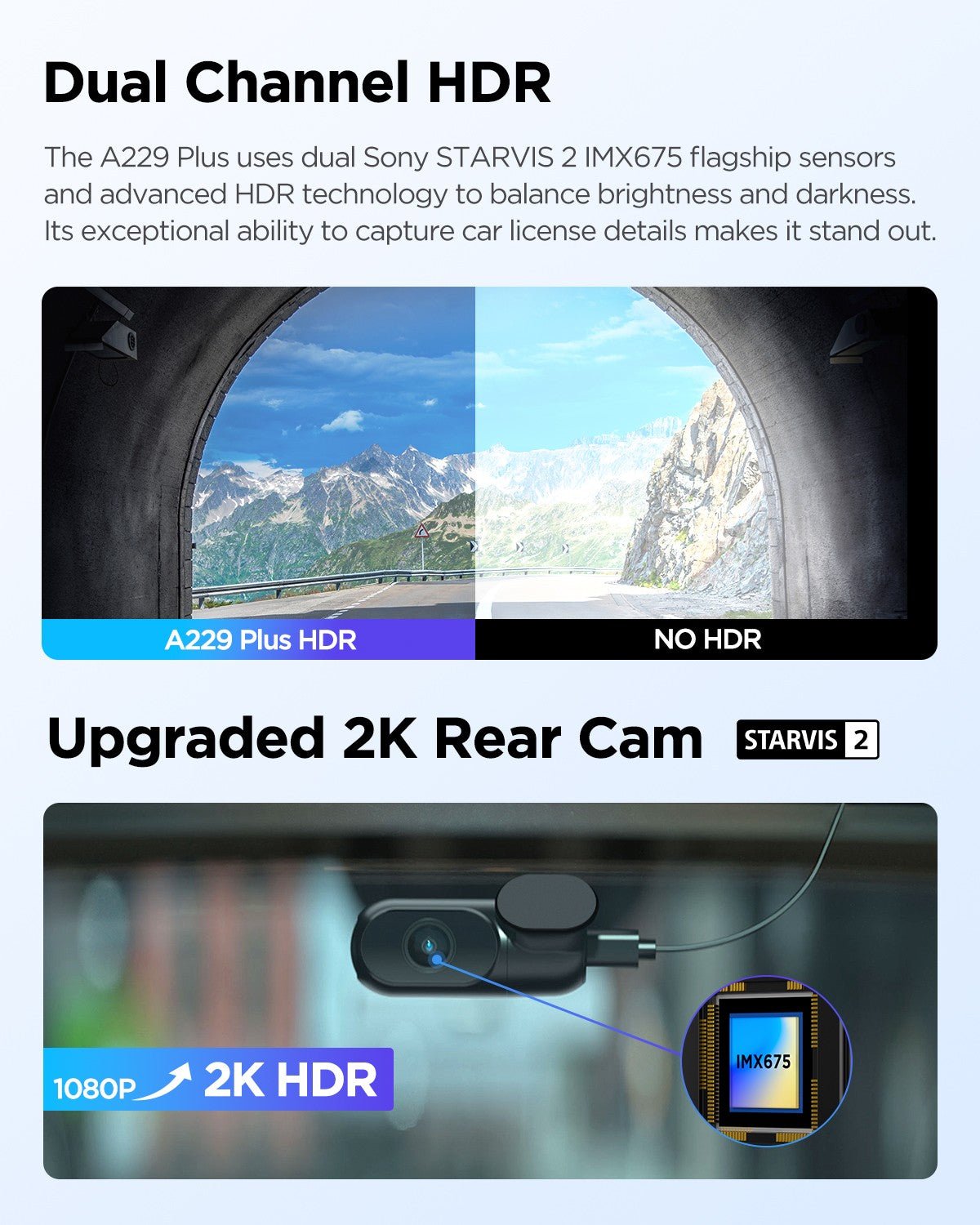 VIOFO A229 Plus 2CH 2K + 2K Dash Cam - image 4