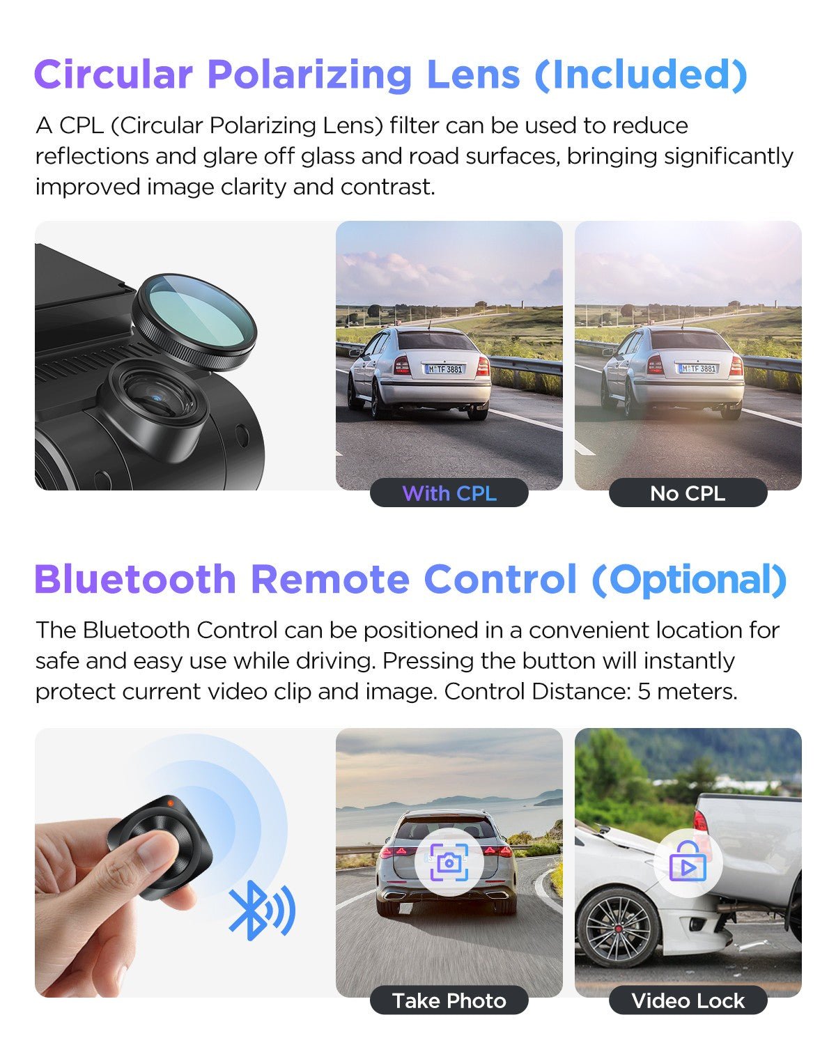 VIOFO A229 Pro 2CH 4K + 2K Dash Cam - image 7