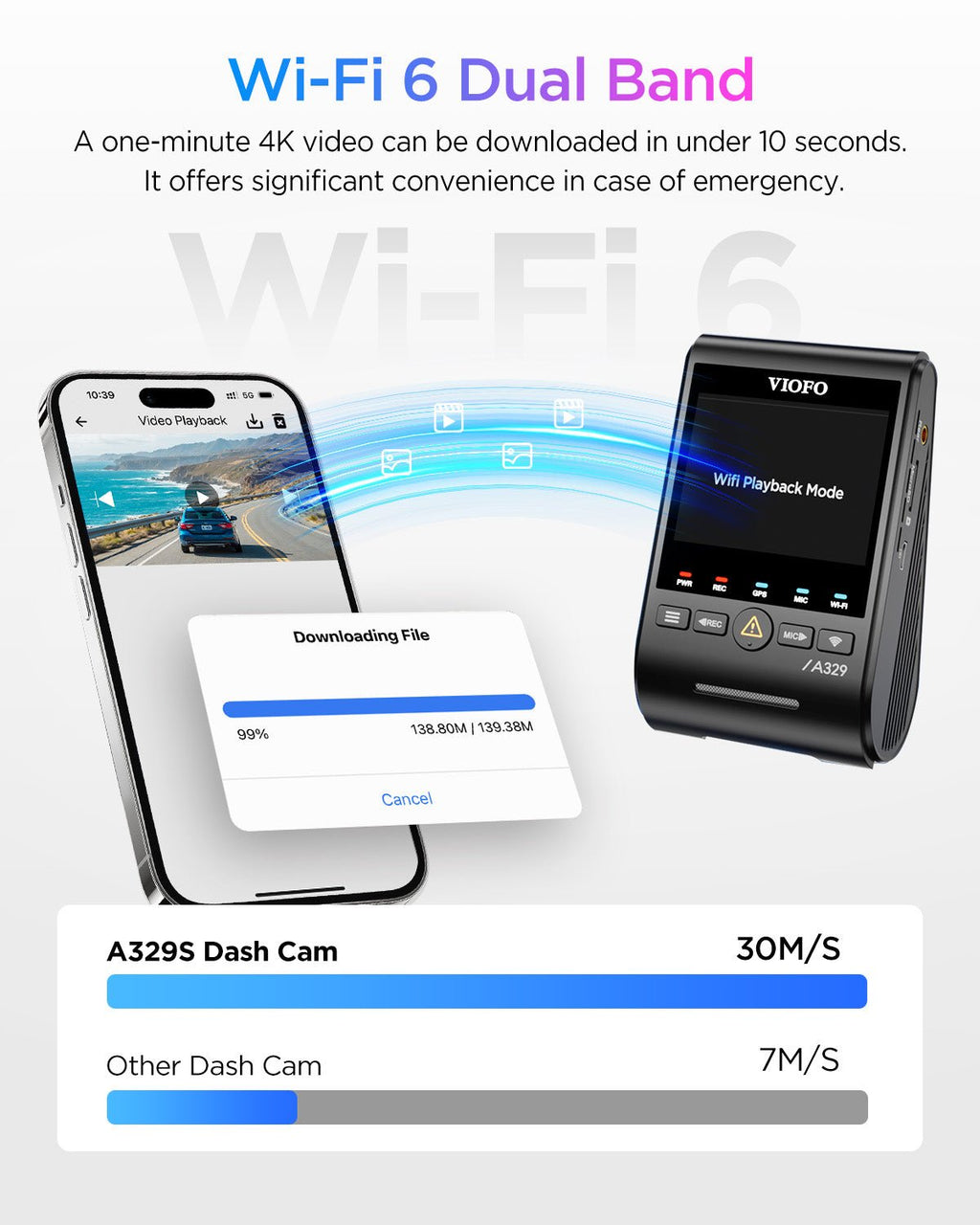 VIOFO A329S 2CH 4K 60FPS Dash Cam - image 5